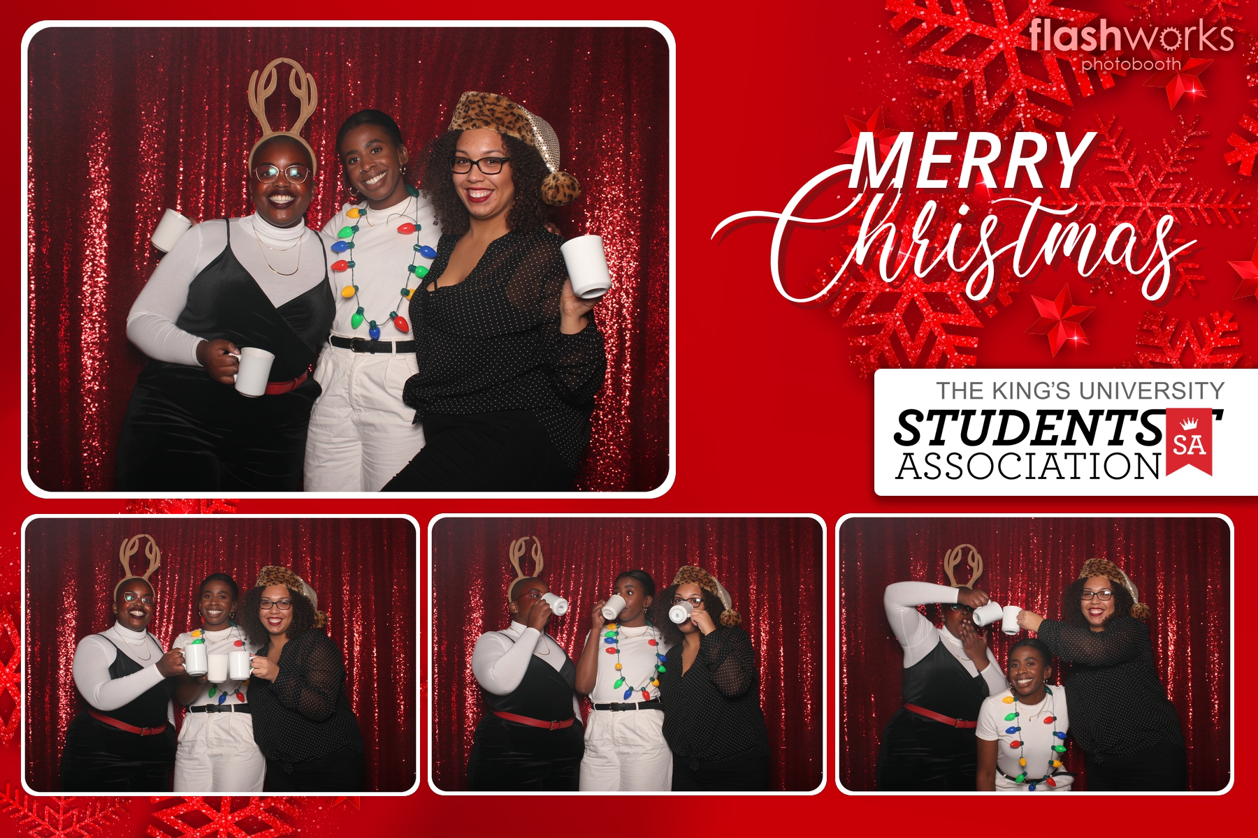 Kings Christmas Party | View more photos from the event at gallery.flashworksphotobooth.com/u/FlashworksPhotoboothInc/Kings-Christmas-Party
